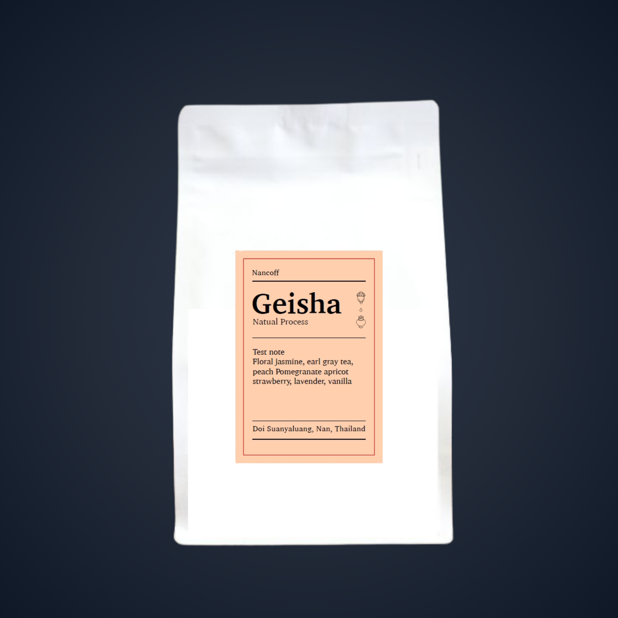 Nancoff geisha 100 g.